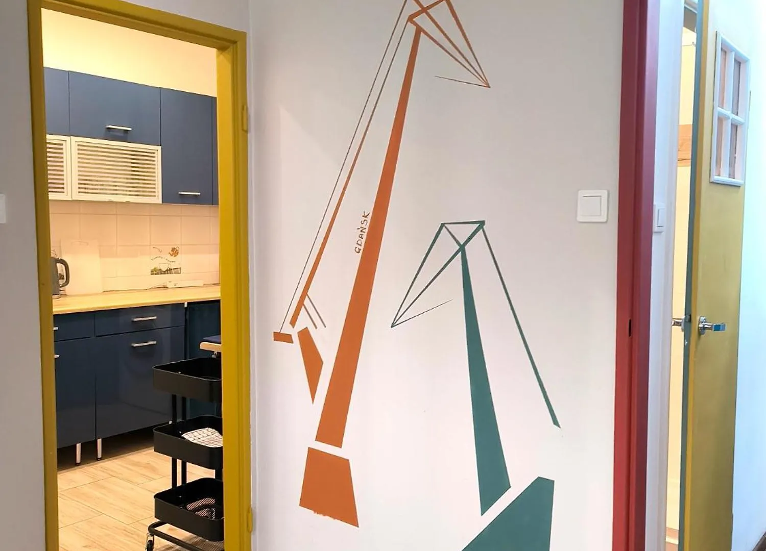 Barwny Apartament W Jelitkowie, Blisko Plazy Gdansk
